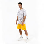 Load image into Gallery viewer, Mustard Cotton Shorts
